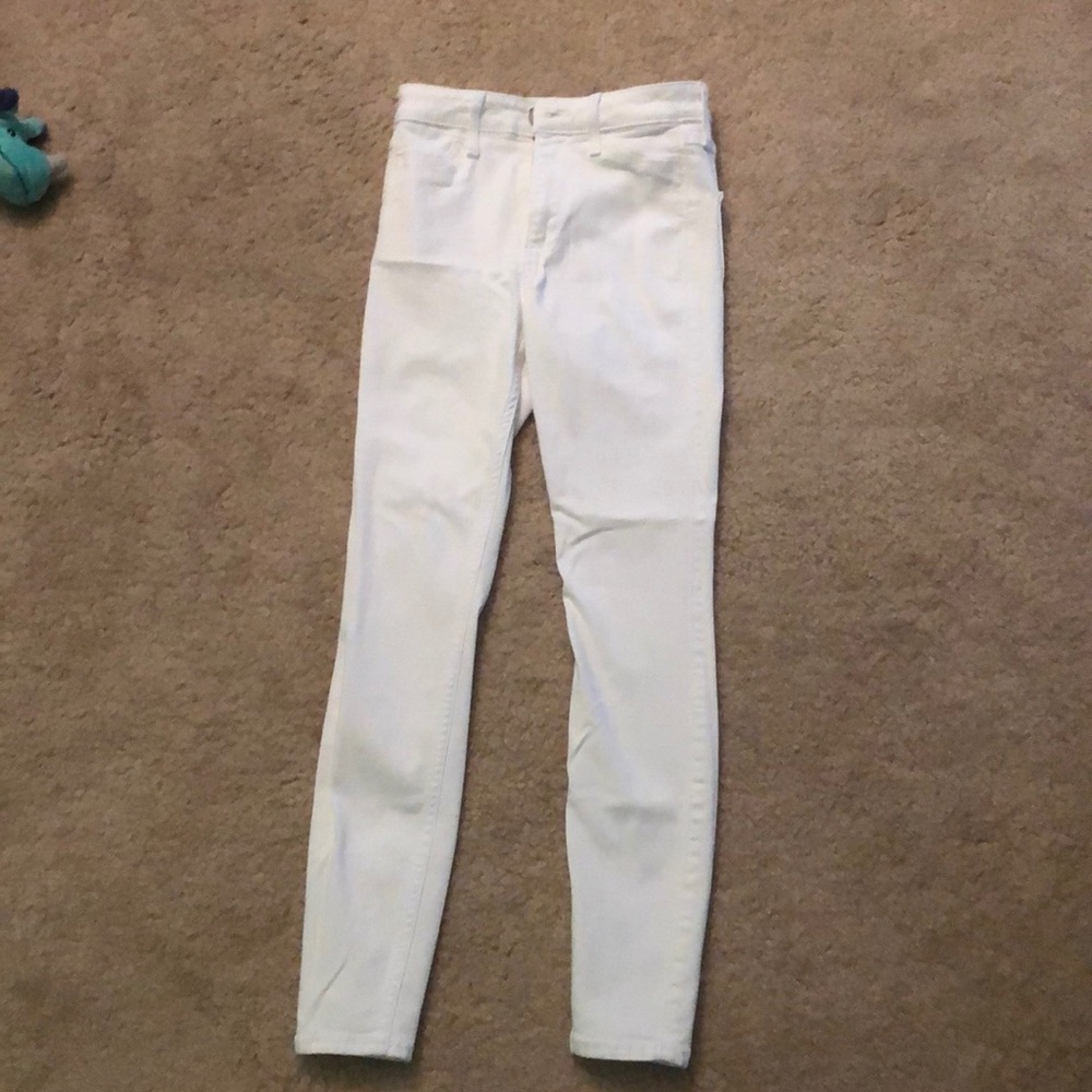 Hollister  white jeggings 00